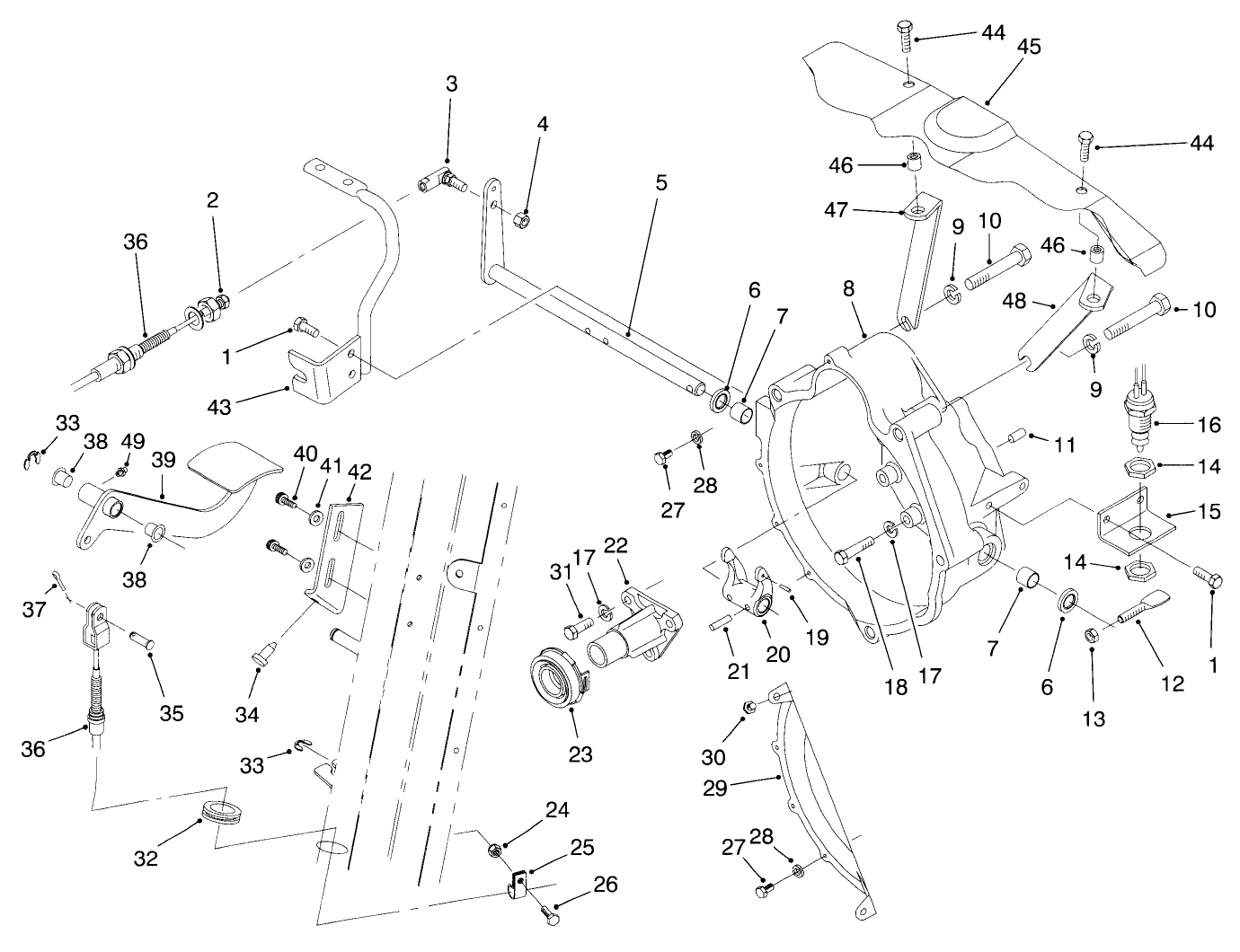Clutch Linkage Assembly