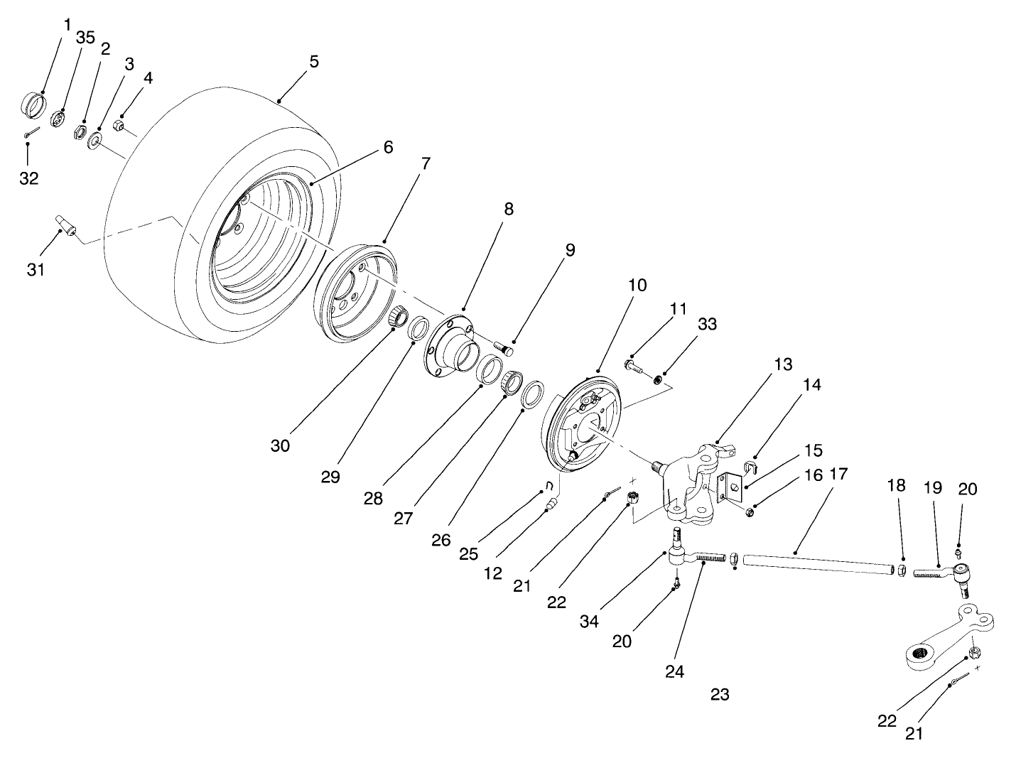 Front Wheel Assembly