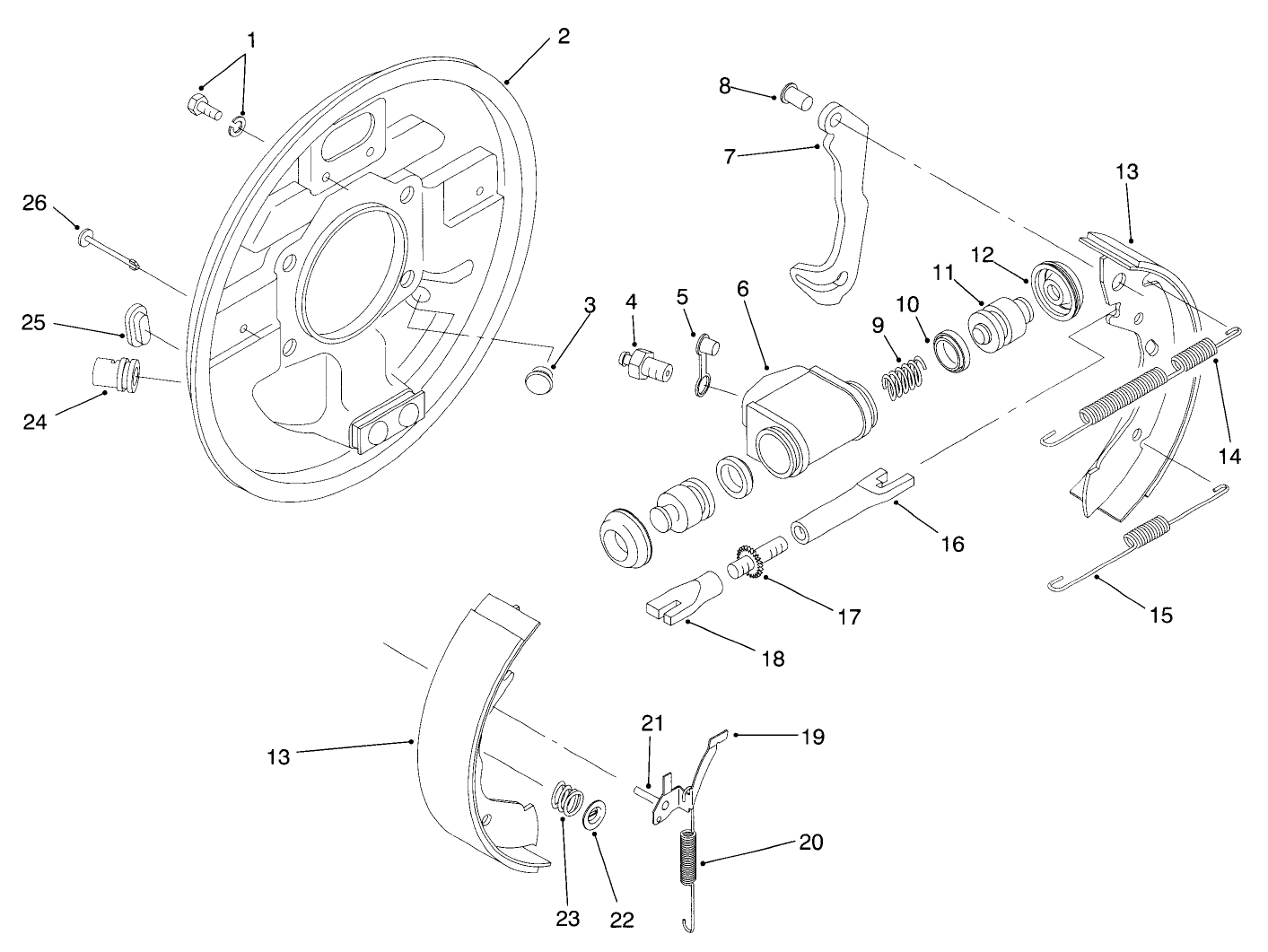 Front Brake Assembly