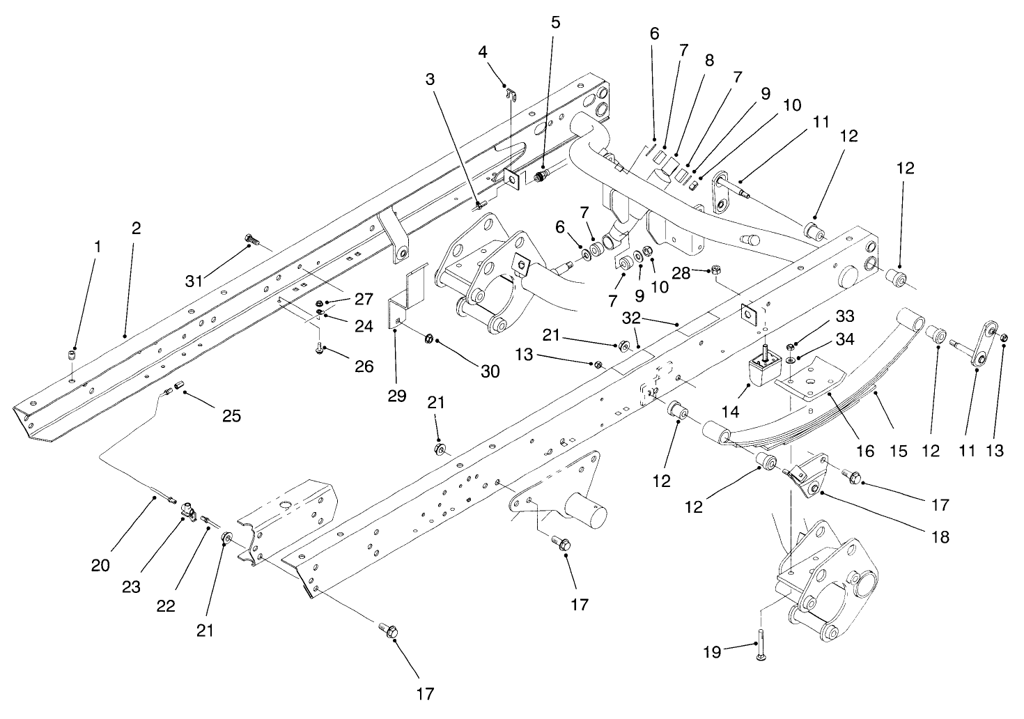 Rear Frame Assembly