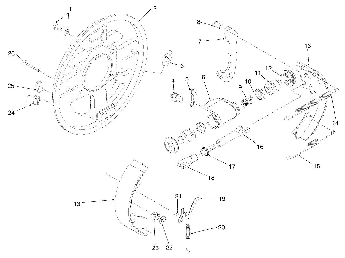 Rear Brake Assembly