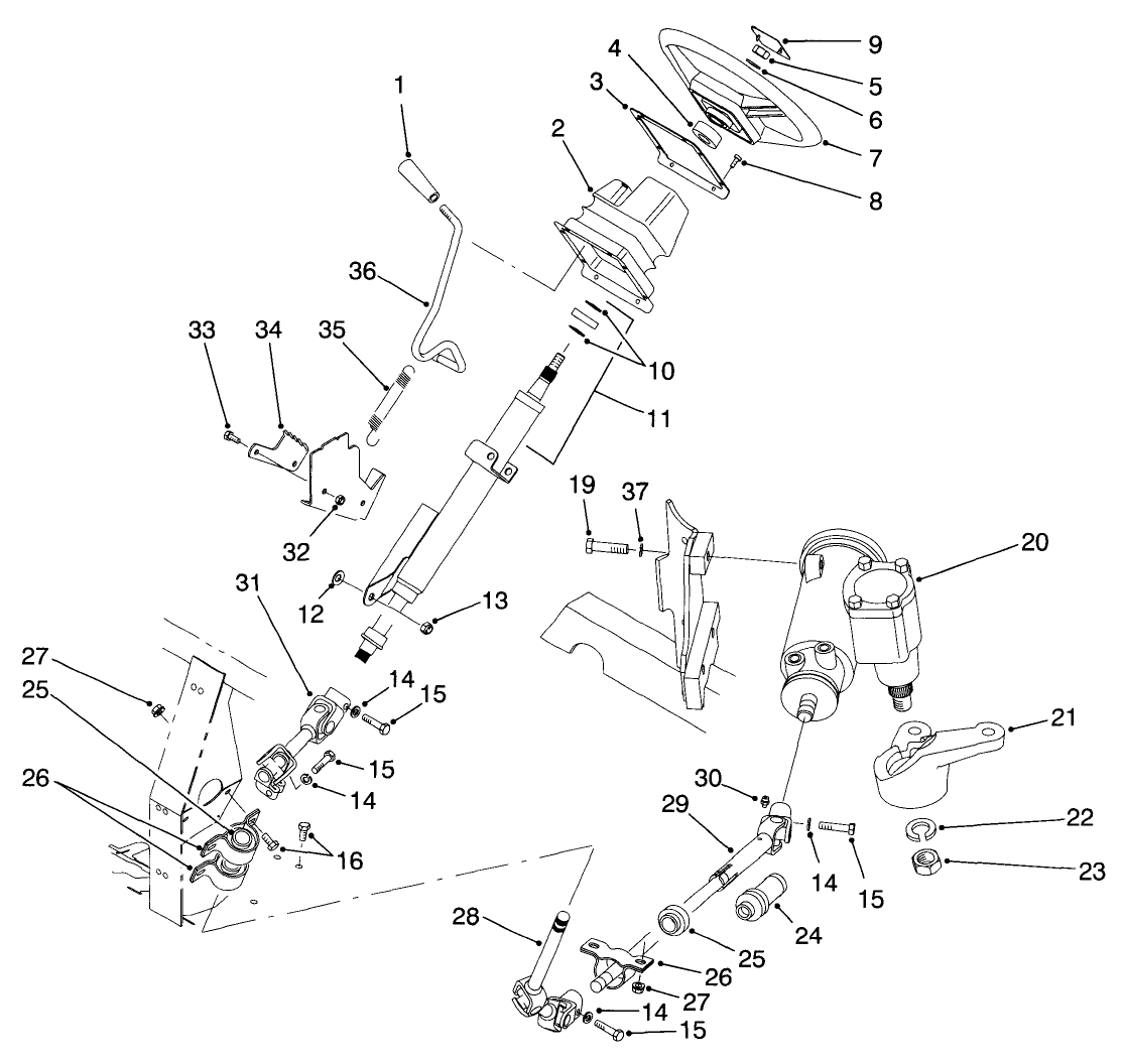 Steering Linkage Assembly