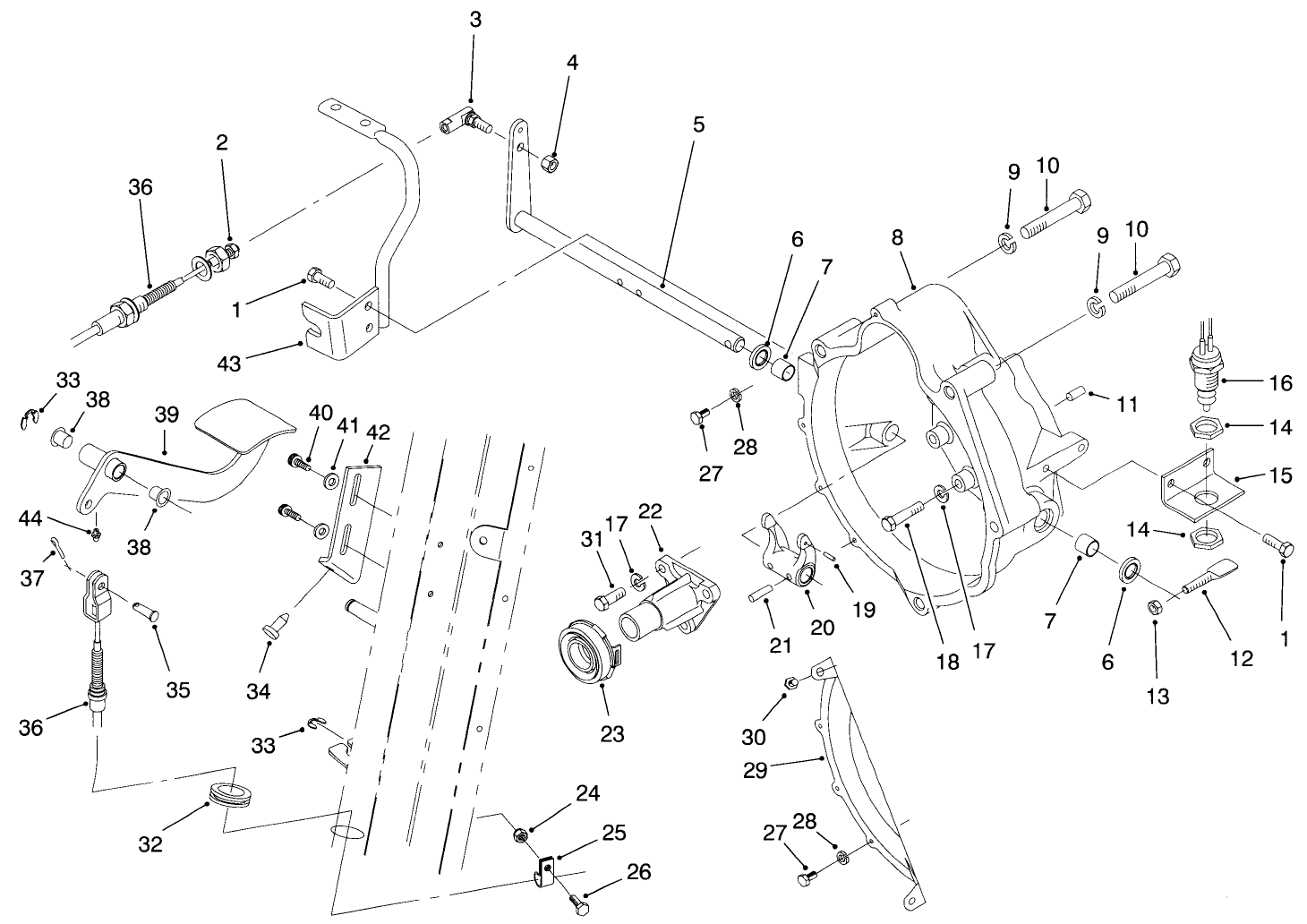 Clutch Linkage Assembly
