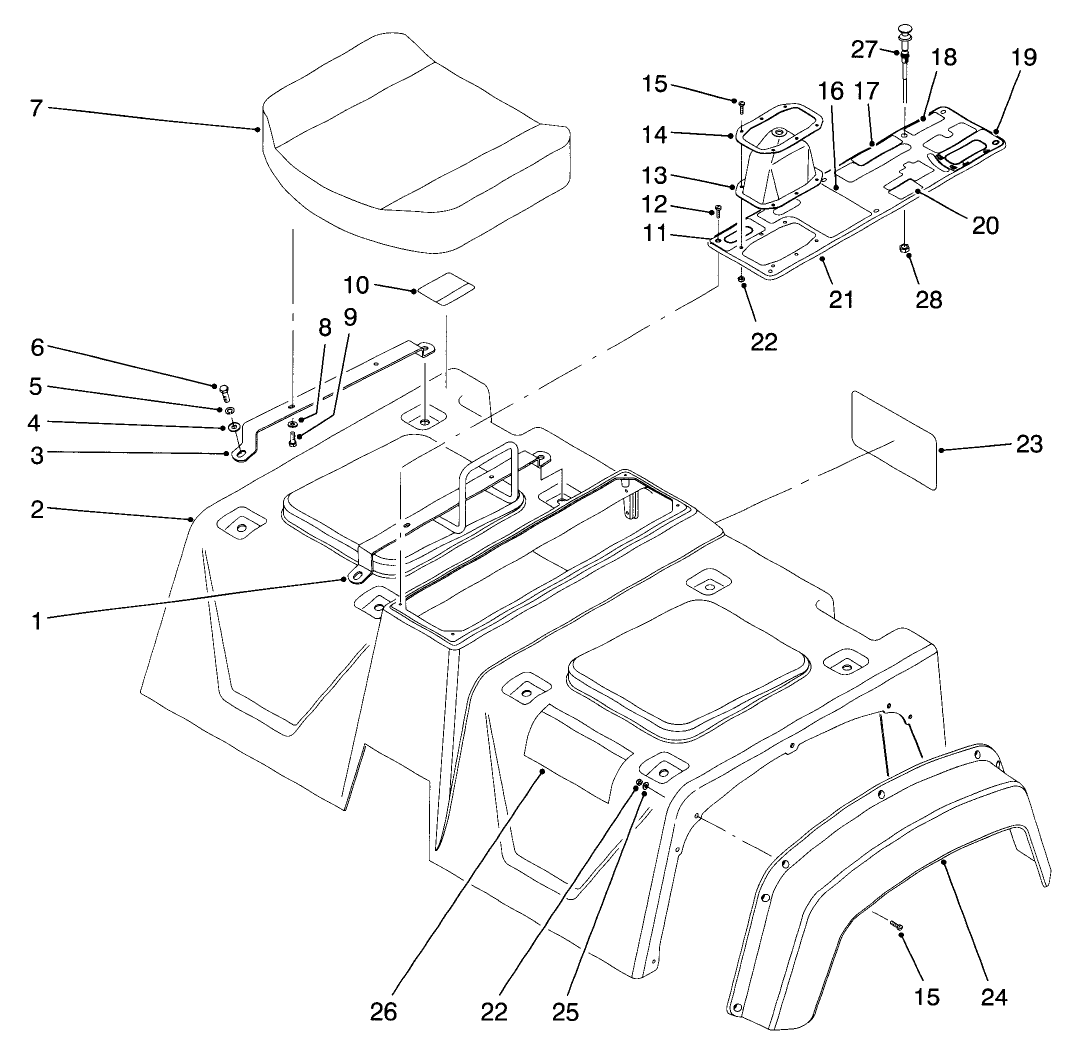 Seat Base Assembly