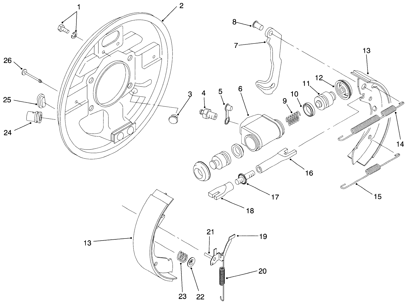 Front Brake Assembly