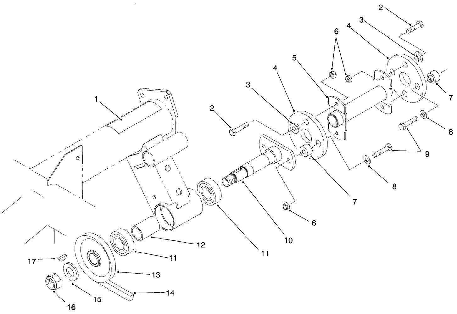 Hydraulic Pump Drive Assembly