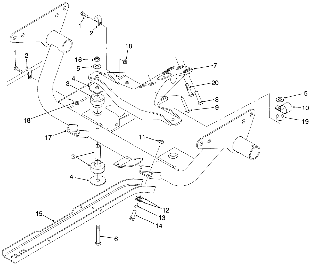 Engine Frame Assembly