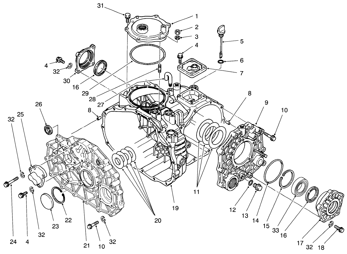 Transaxle Case Assembly