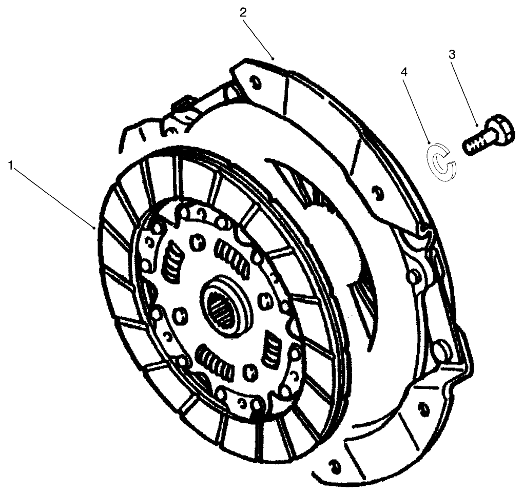 Clutch & Clutch Release Assembly