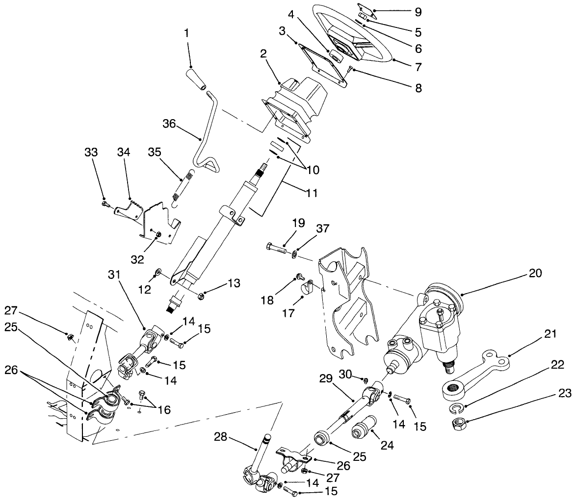 Steering Linkage Assembly