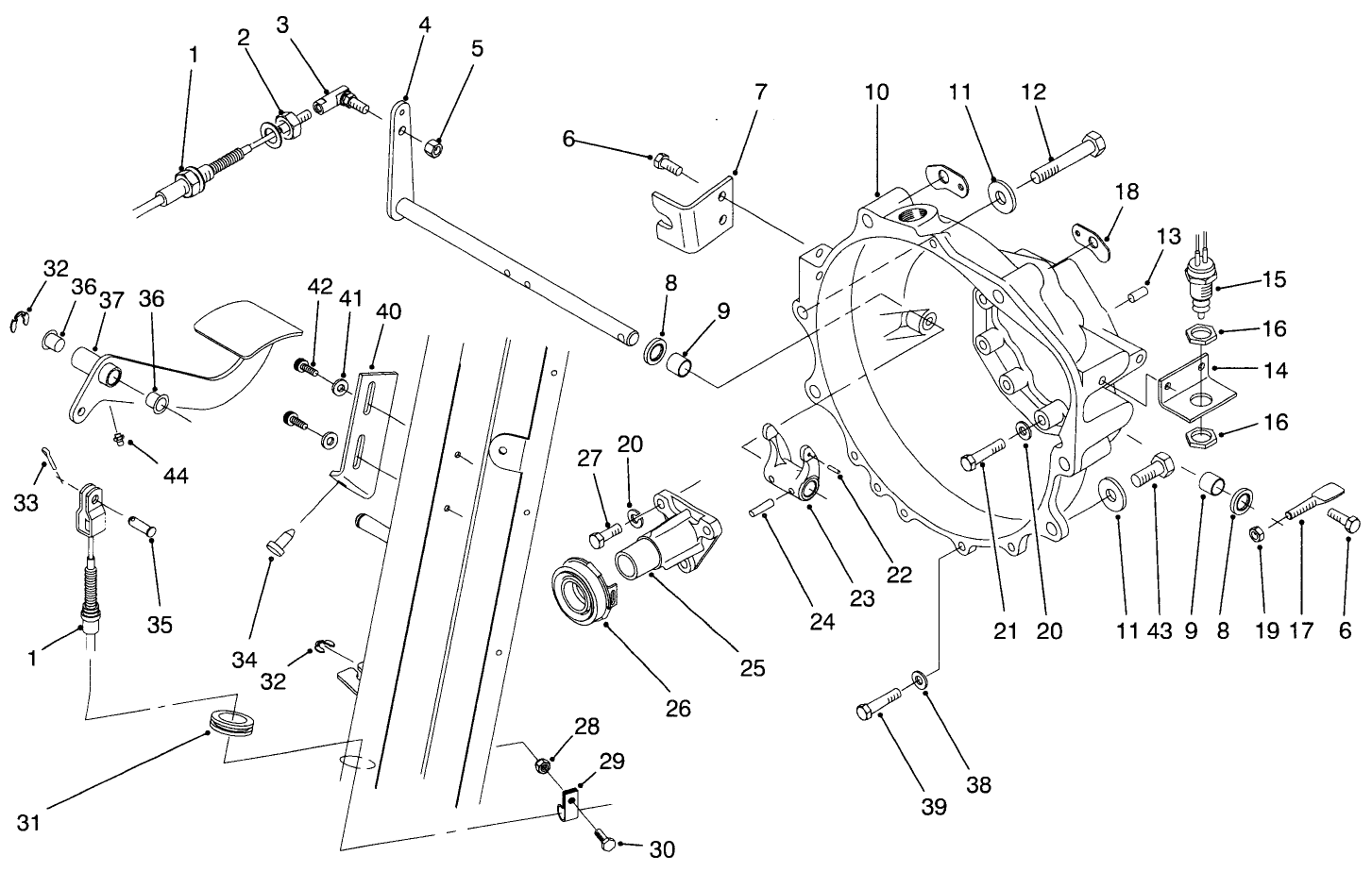 Clutch Linkage Assembly