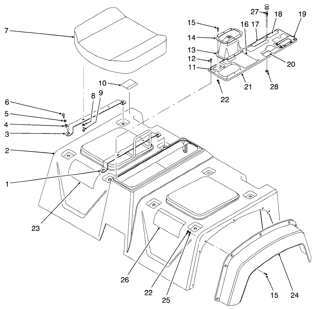 Seat Base Assembly