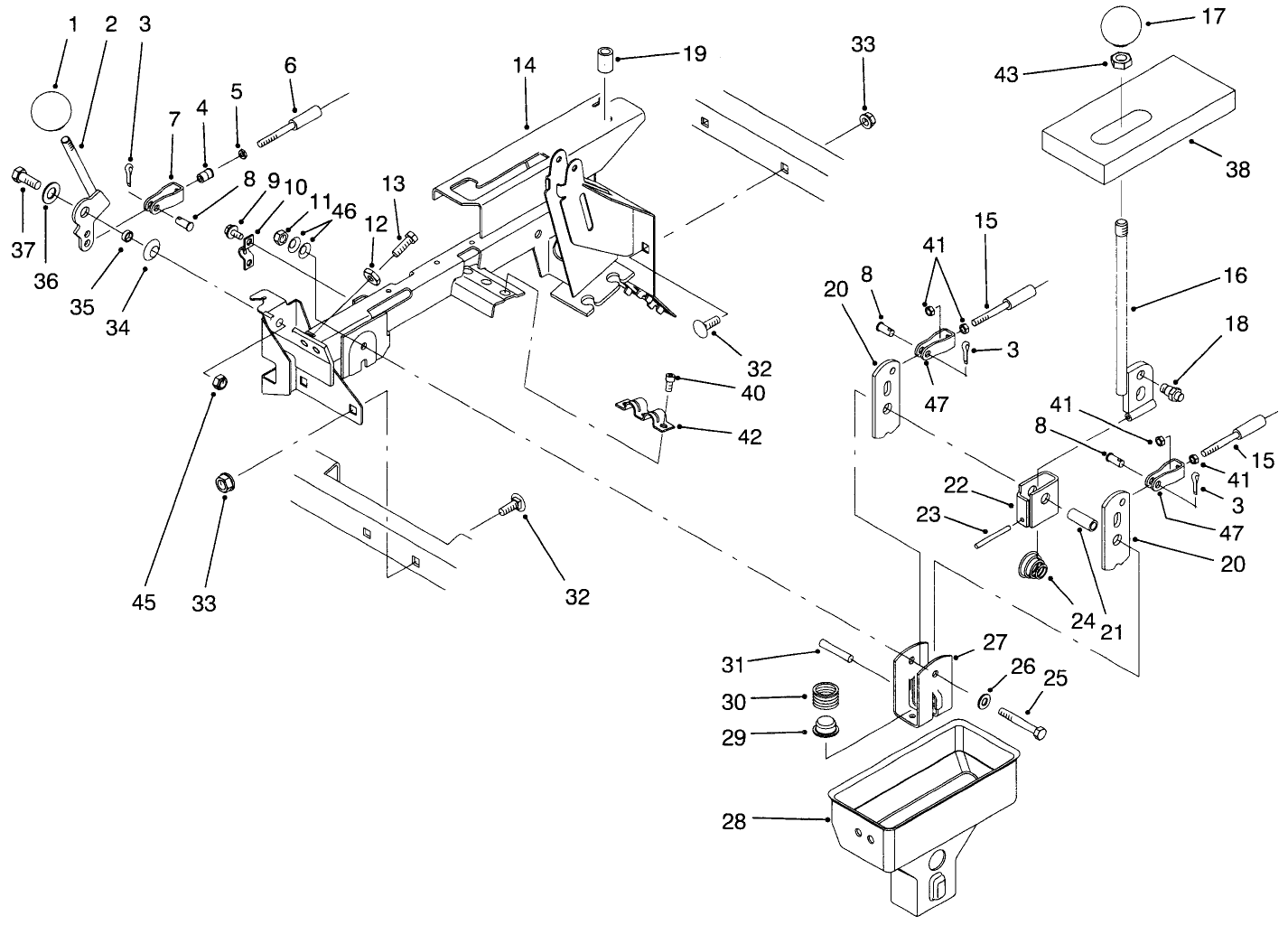 Hi-Lo & Shift Lever Assemblies