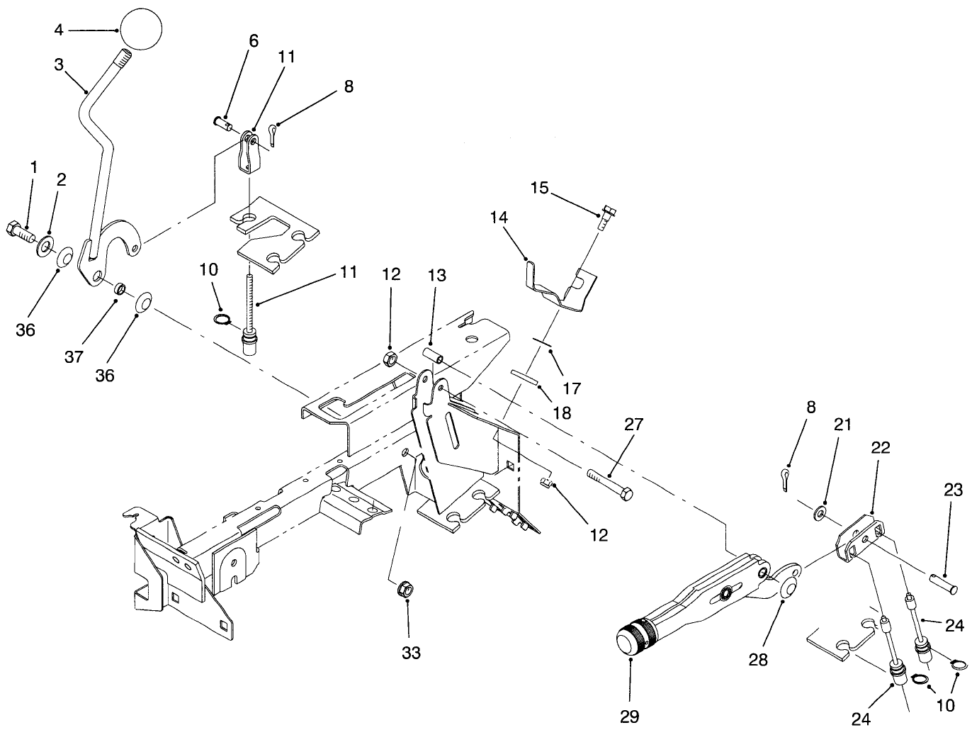 Differential Lock & Parking Brake Assemblies