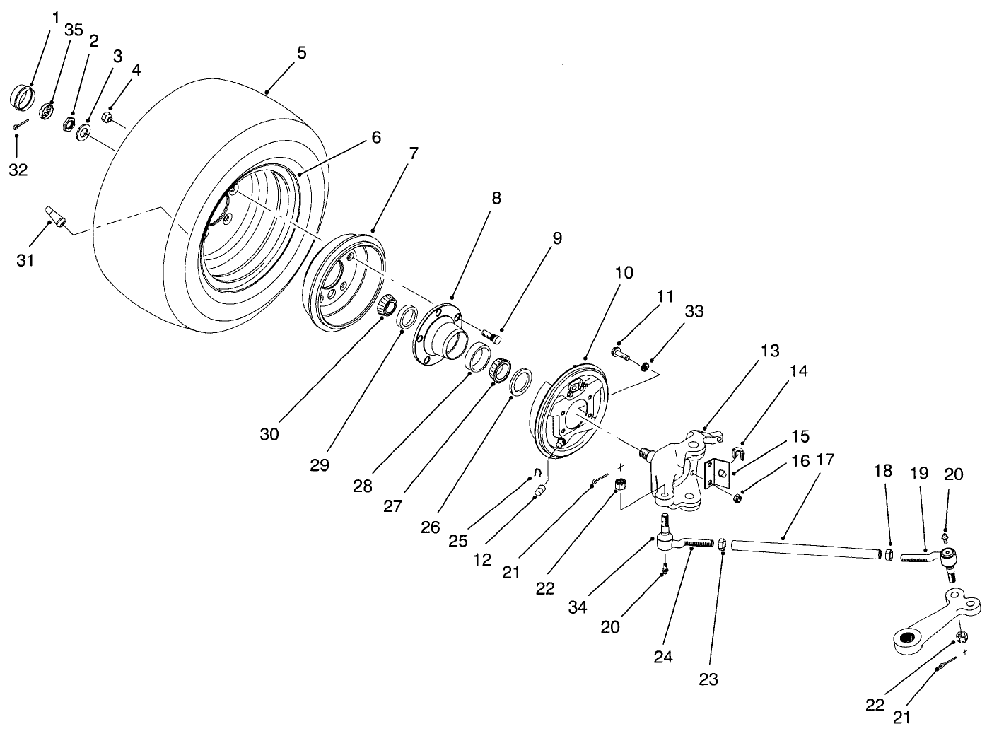 Front Wheel Assembly