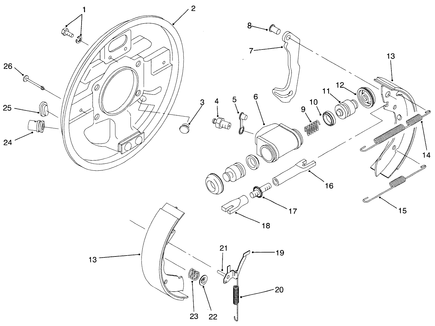 Front Brake Assembly