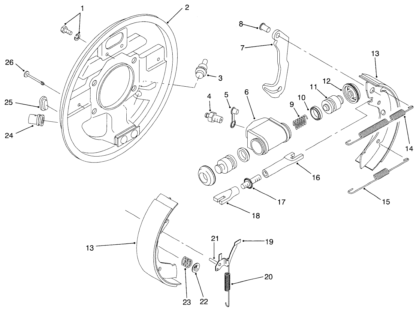 Rear Brake Assembly