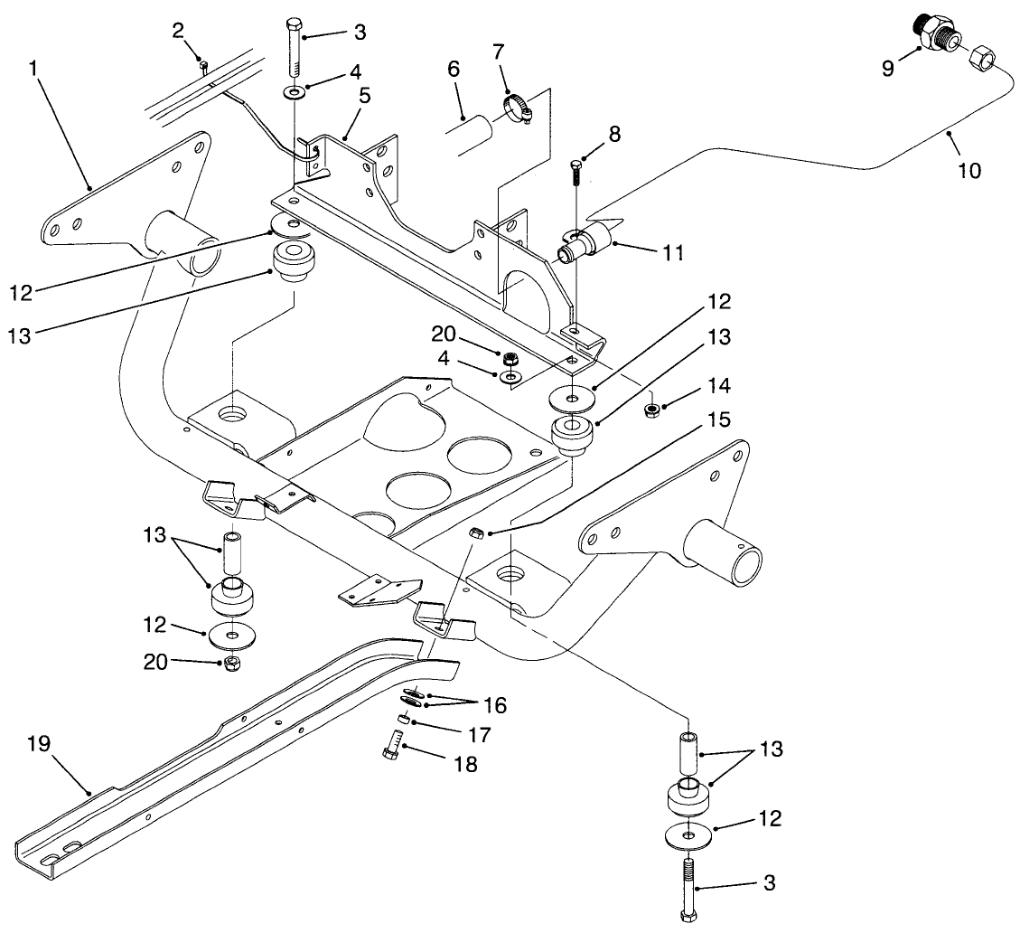 Engine Frame Assembly