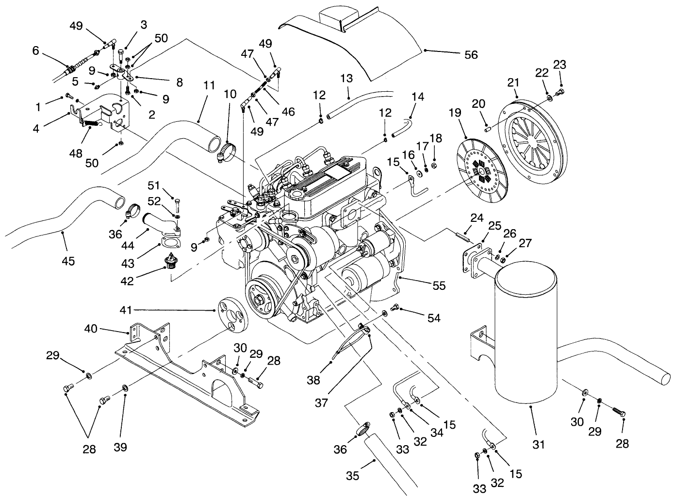 Engine Installation Assembly