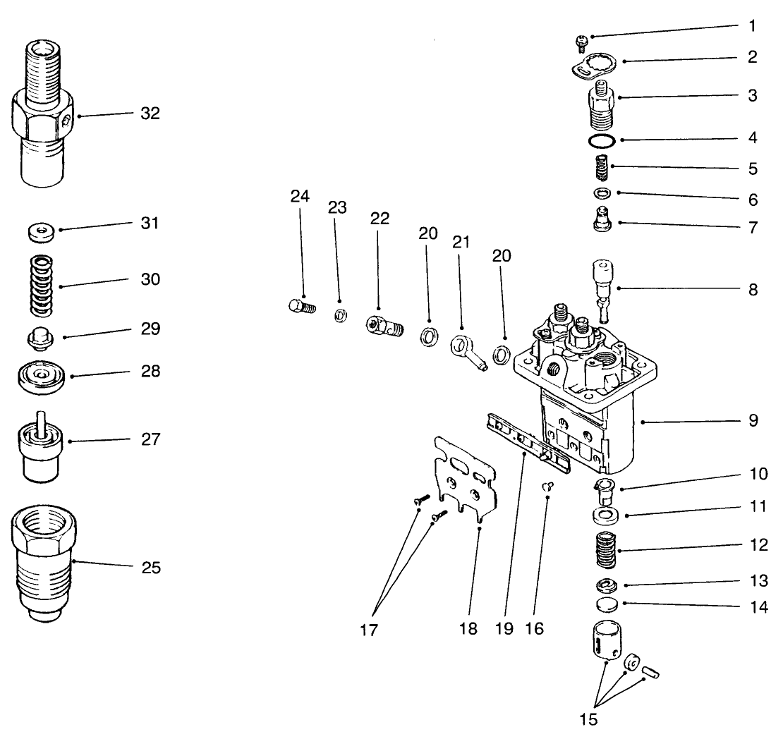 Fuel Injection Pump Assembly