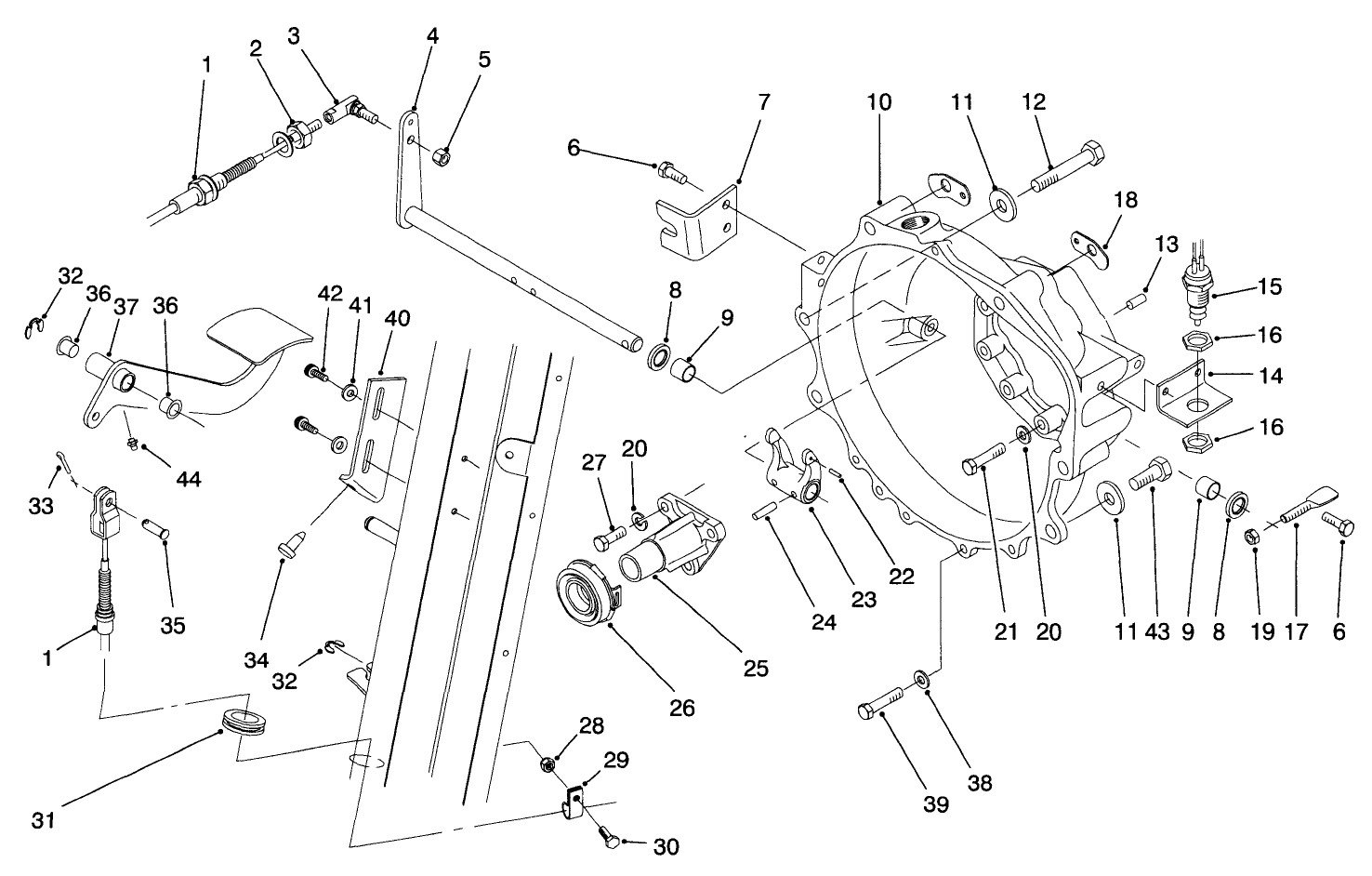 Clutch Linkage Assembly