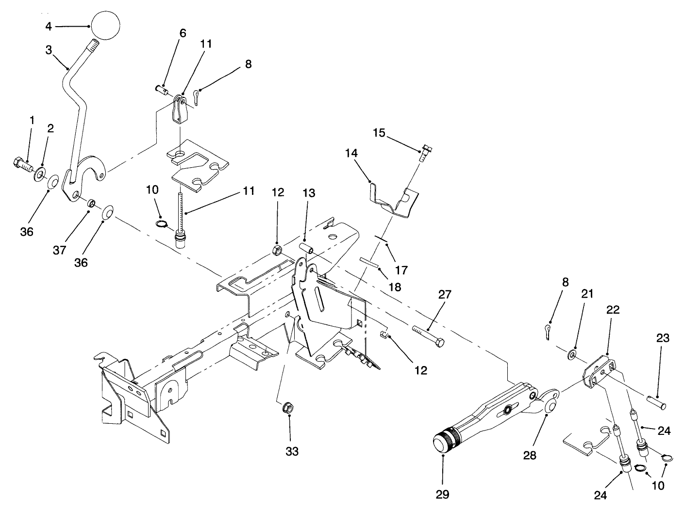 Differential Lock & Parking Brake Assemblies