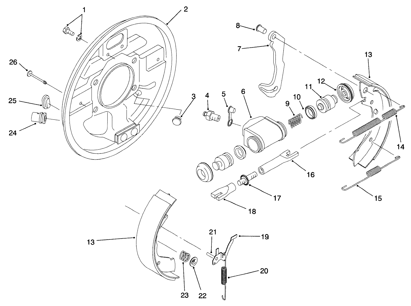 Front Brake Assembly