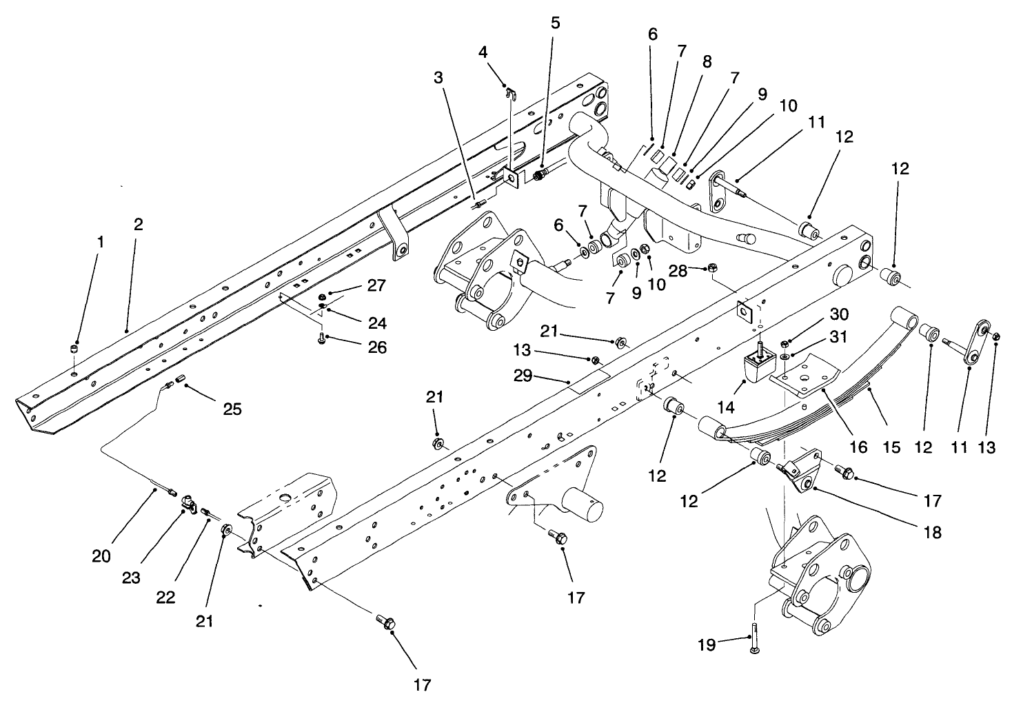 Rear Frame Assembly