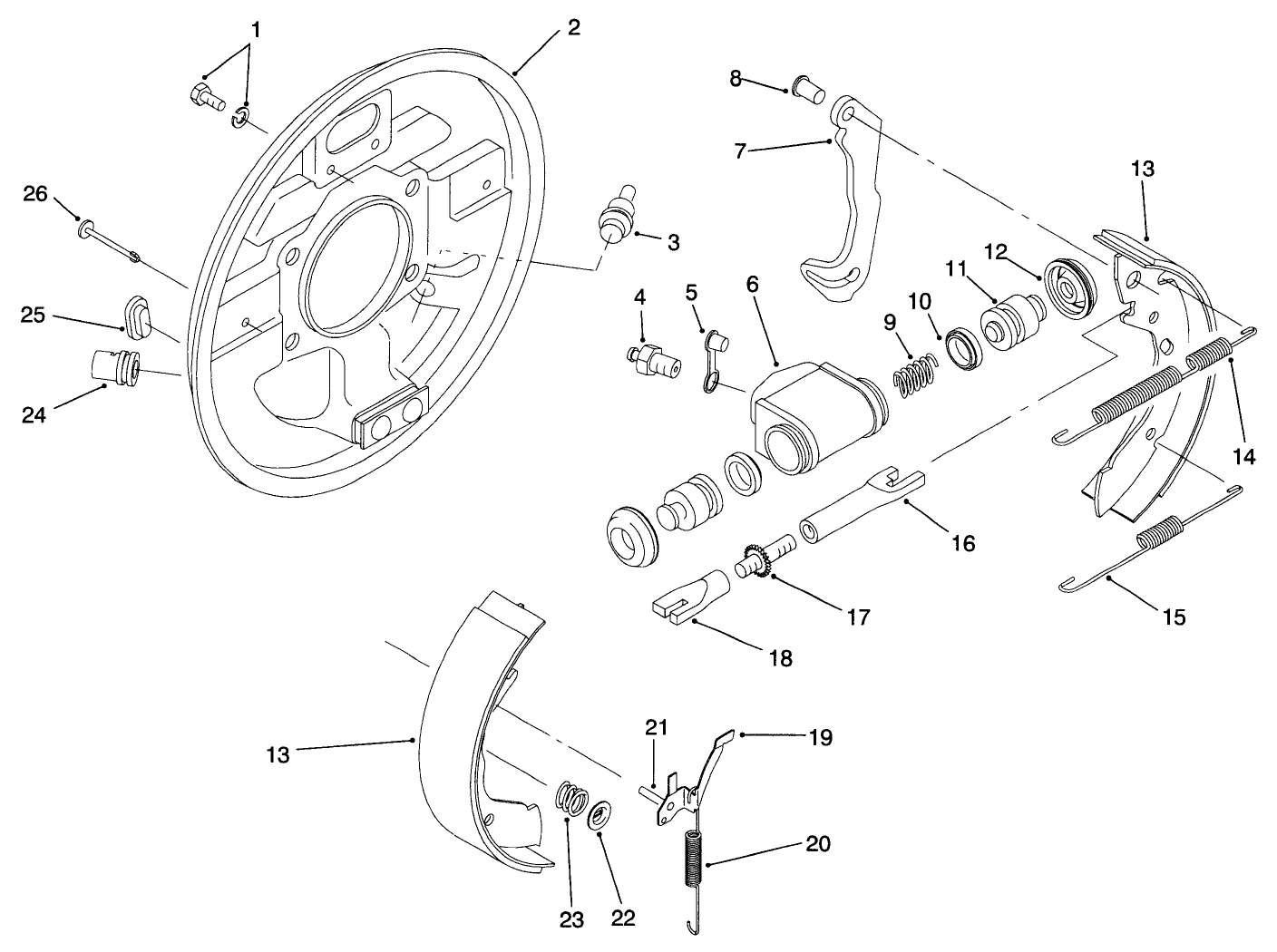 Rear Brake Assembly