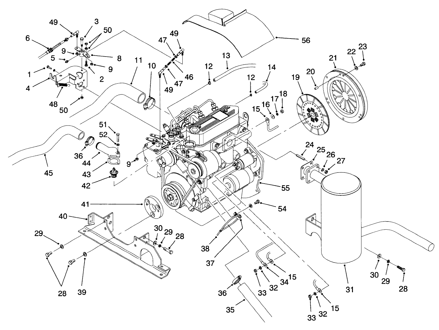 Engine Installation Assembly