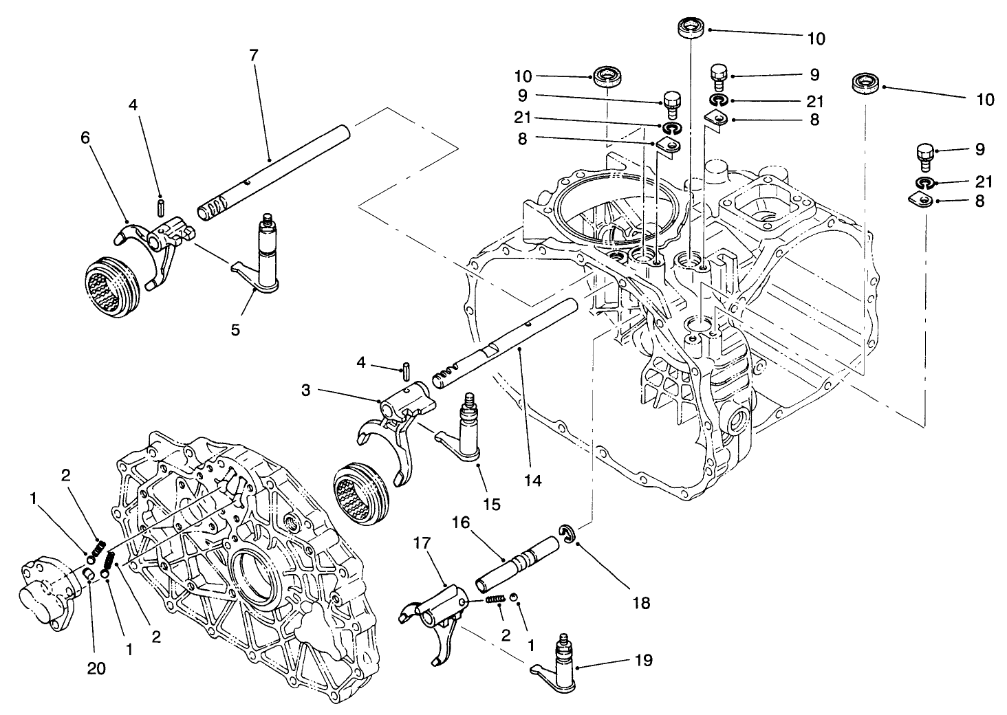 Shift Fork Assembly