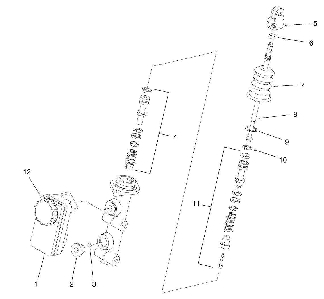 Master Brake Cylinder No. 94-3800