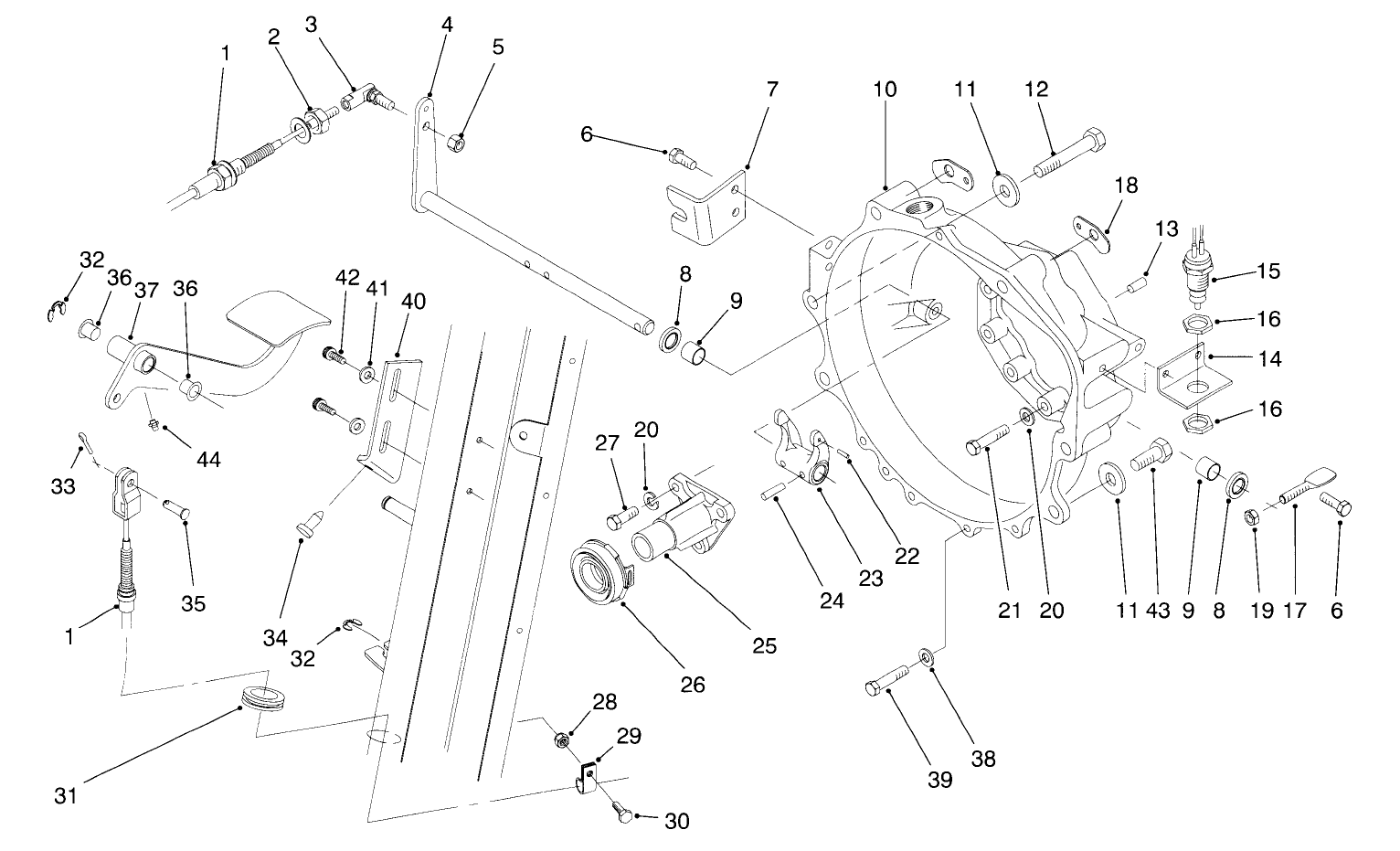 Clutch Linkage Assembly