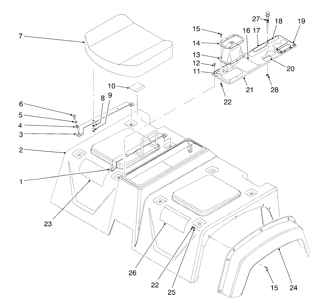 Seat Base Assembly