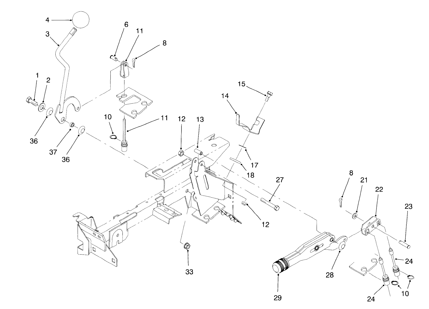 Differential Lock & Parking Brake Assemblies