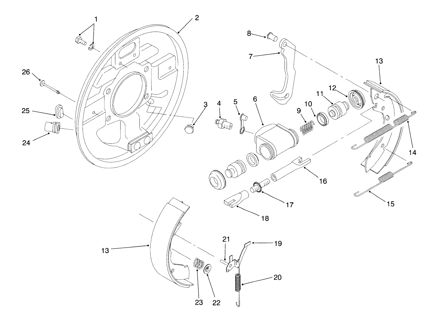 Front Brake Assembly