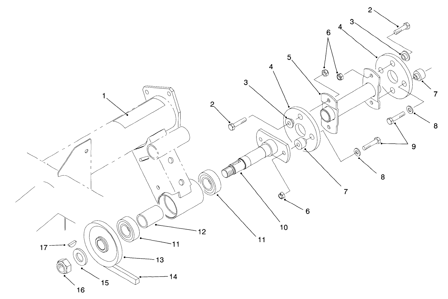 Hydraulic Pump Drive Assembly