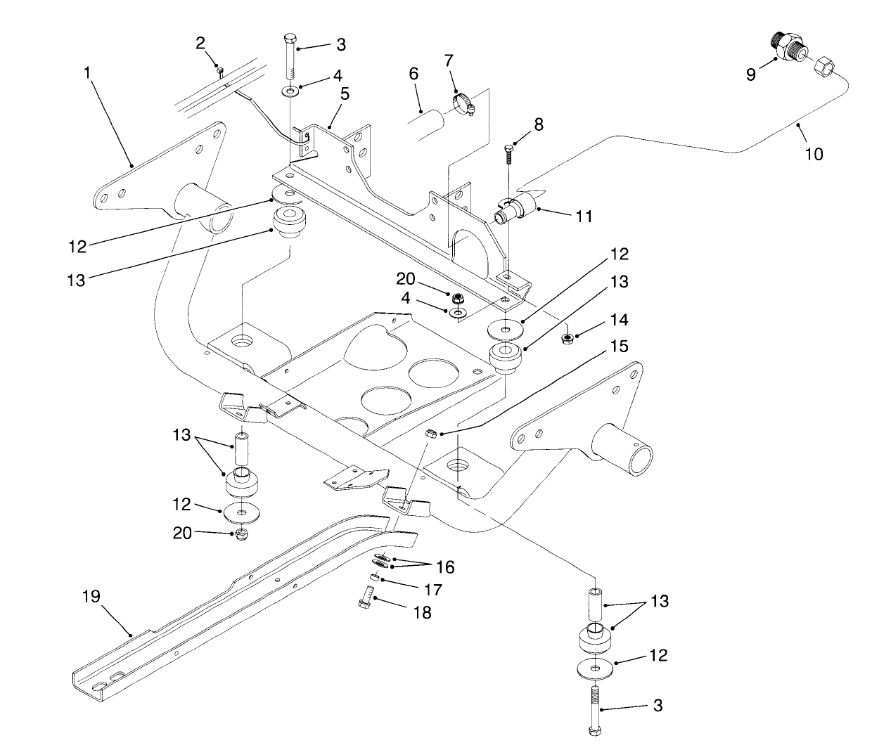 Engine Frame Assembly