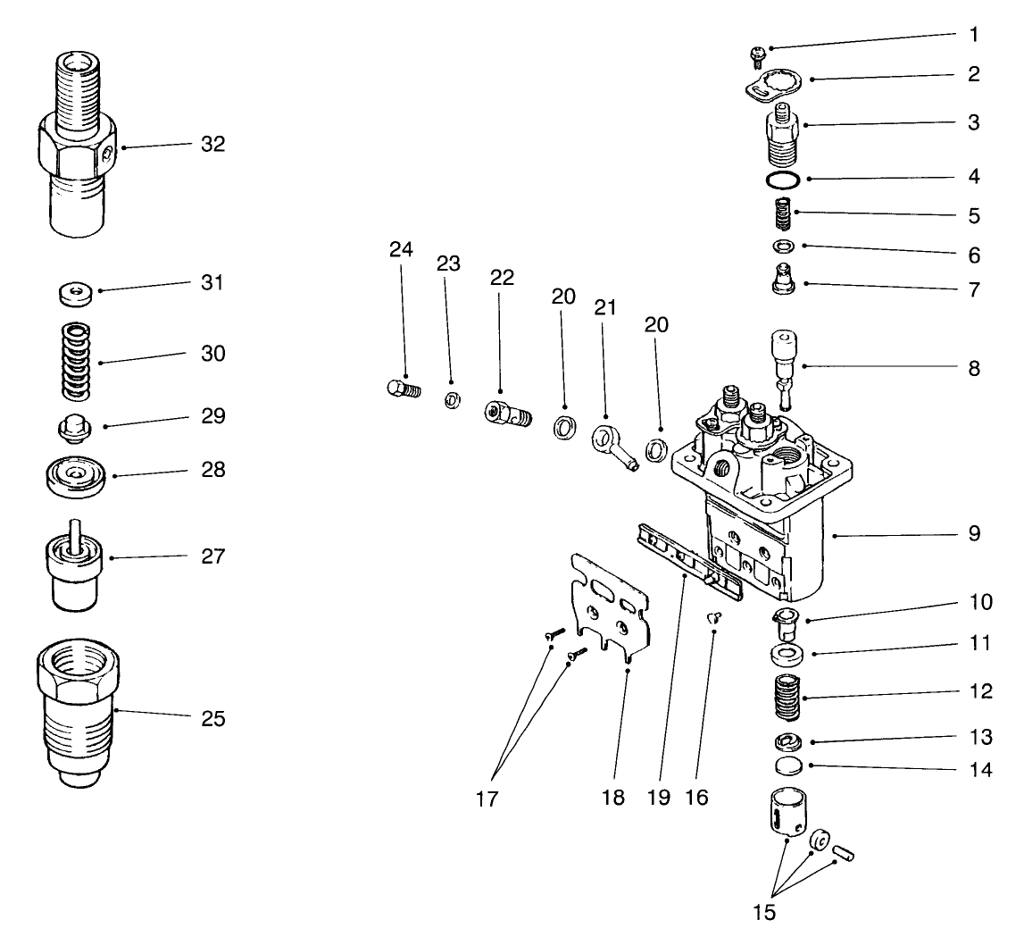 Fuel Injection Pump Assembly