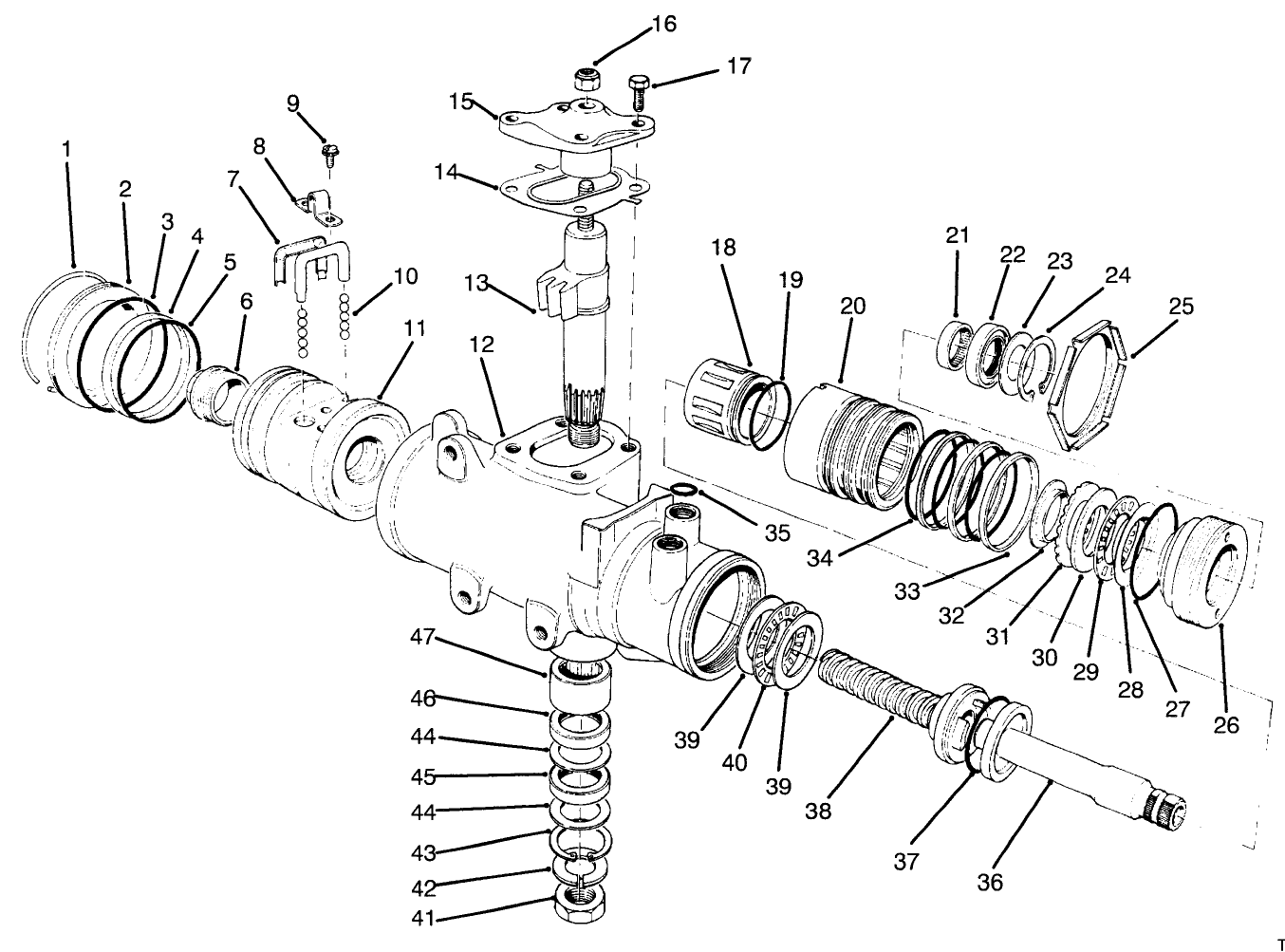 Steering Gear Assembly No. 87-1500