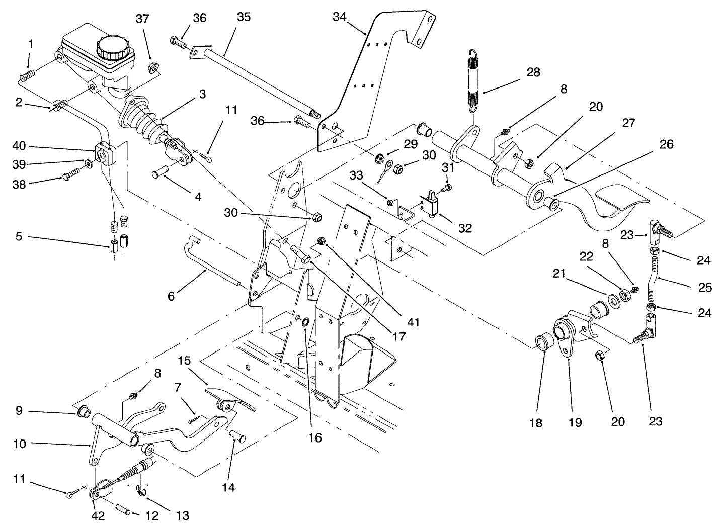 Brake & Accelerator Pedal Assembly