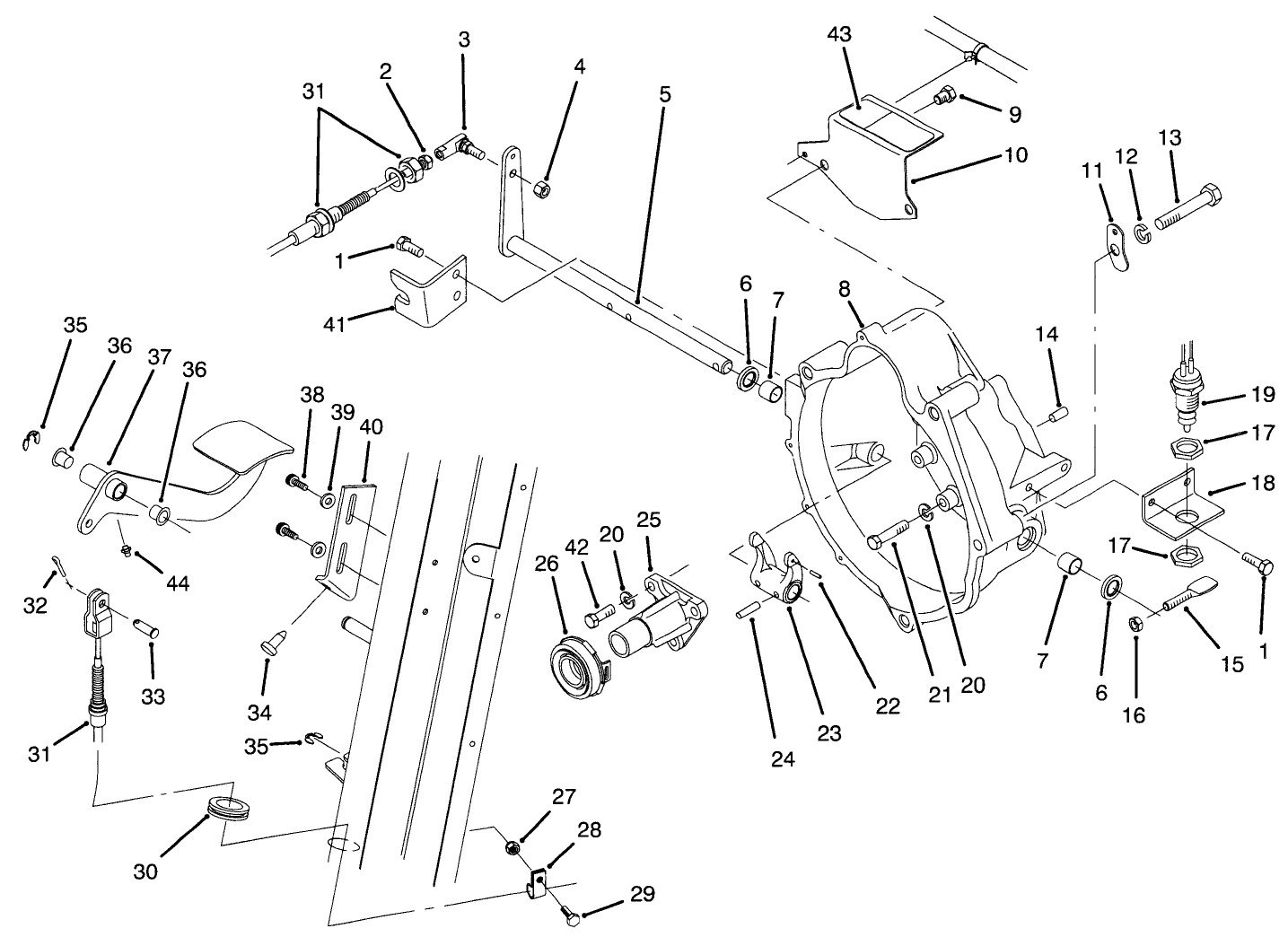 Clutch Linkage Assembly