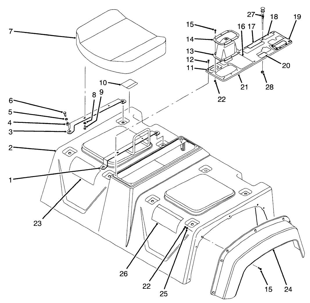Seat Base Assembly