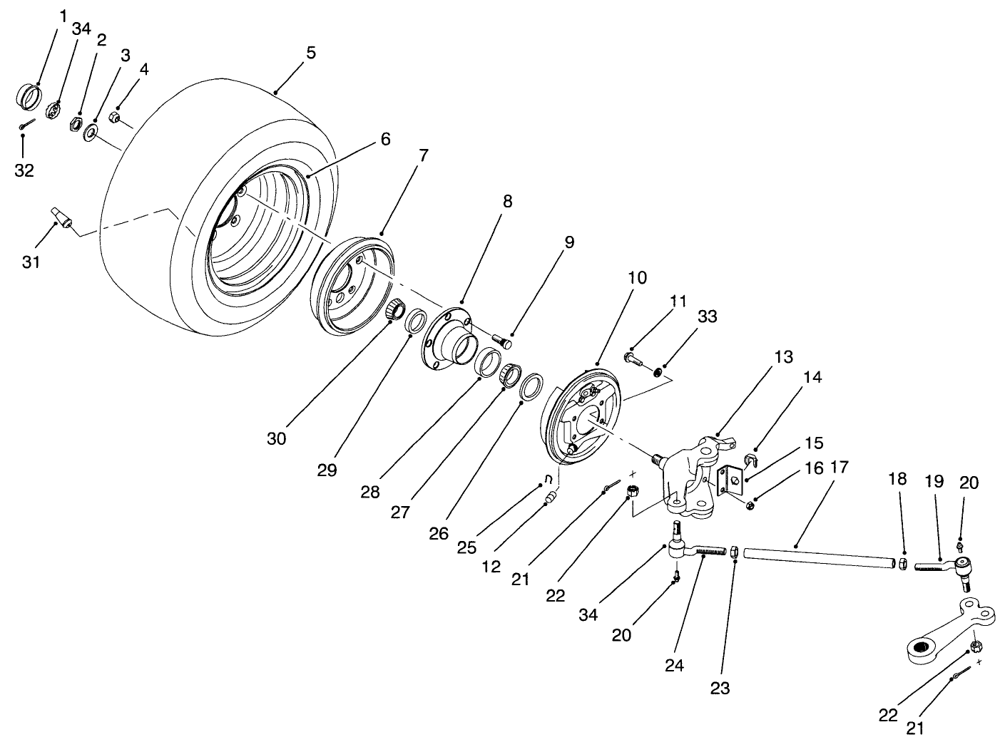 Front Wheel Assembly