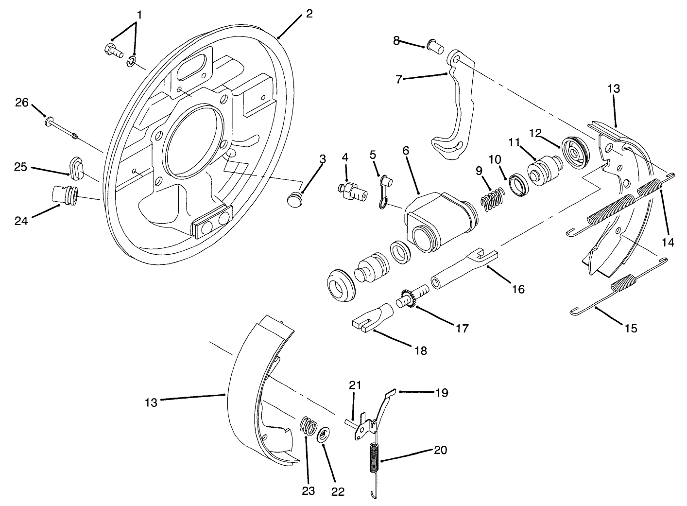 Front Brake Assembly