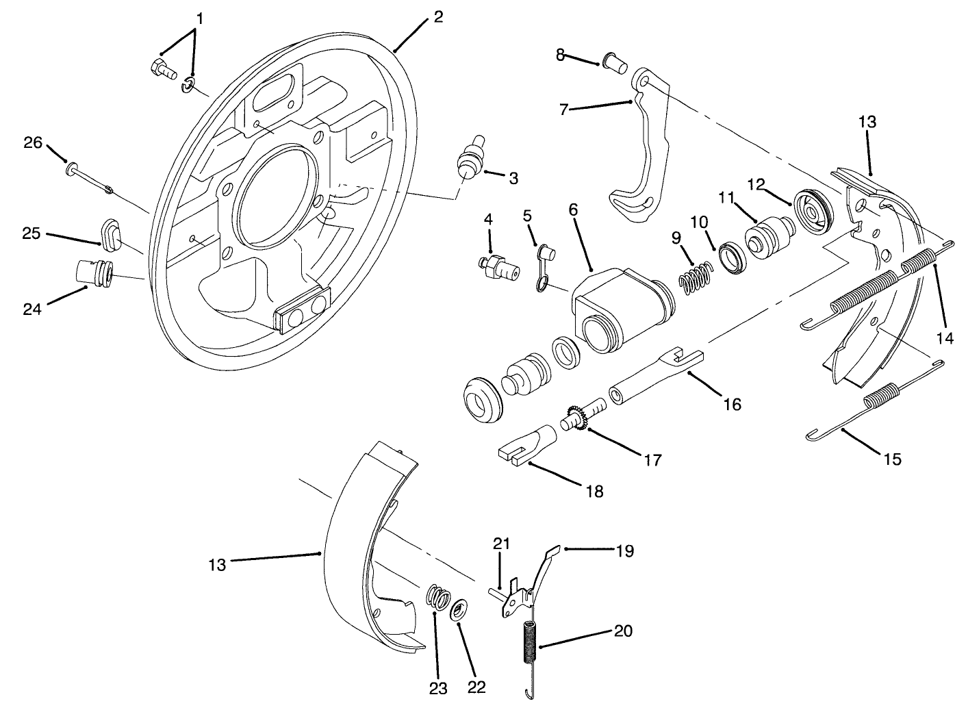 Rear Brake Assembly