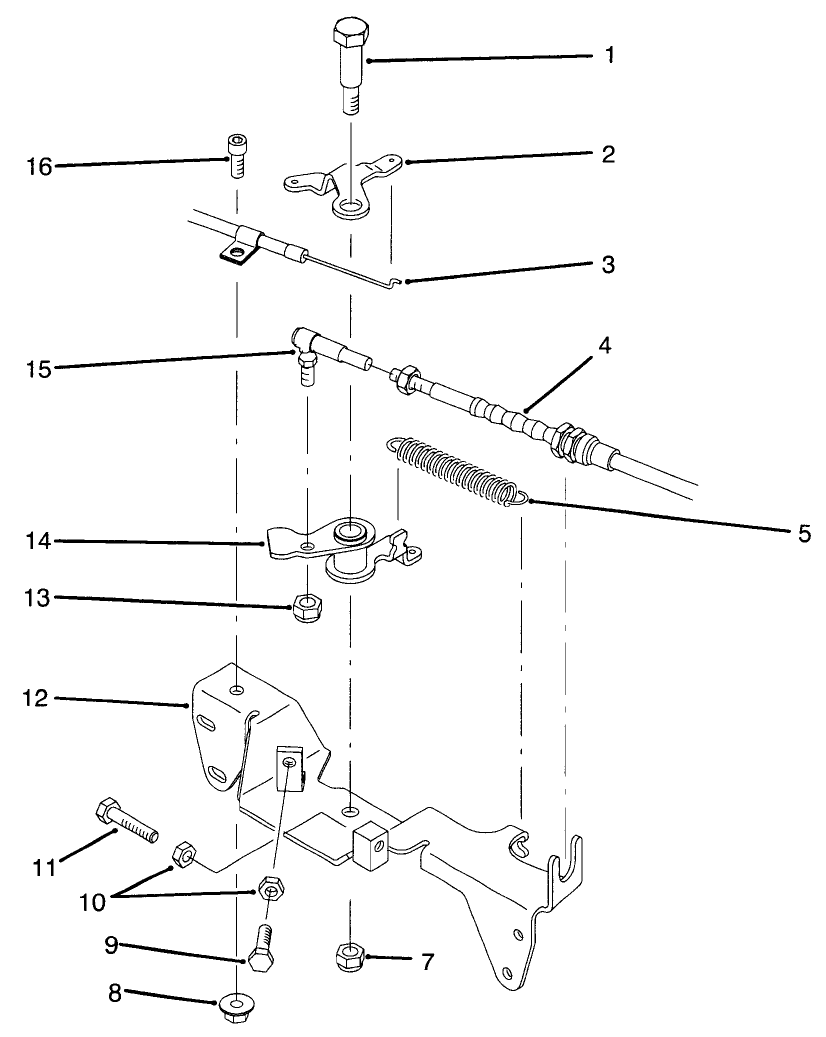 Throttle Linkage Assembly