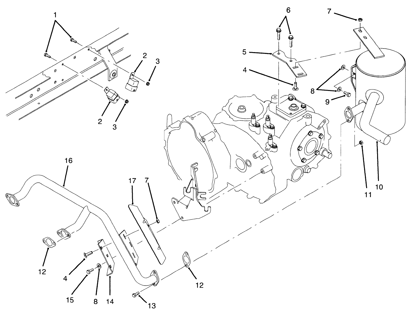 Muffler & Relay Assembly