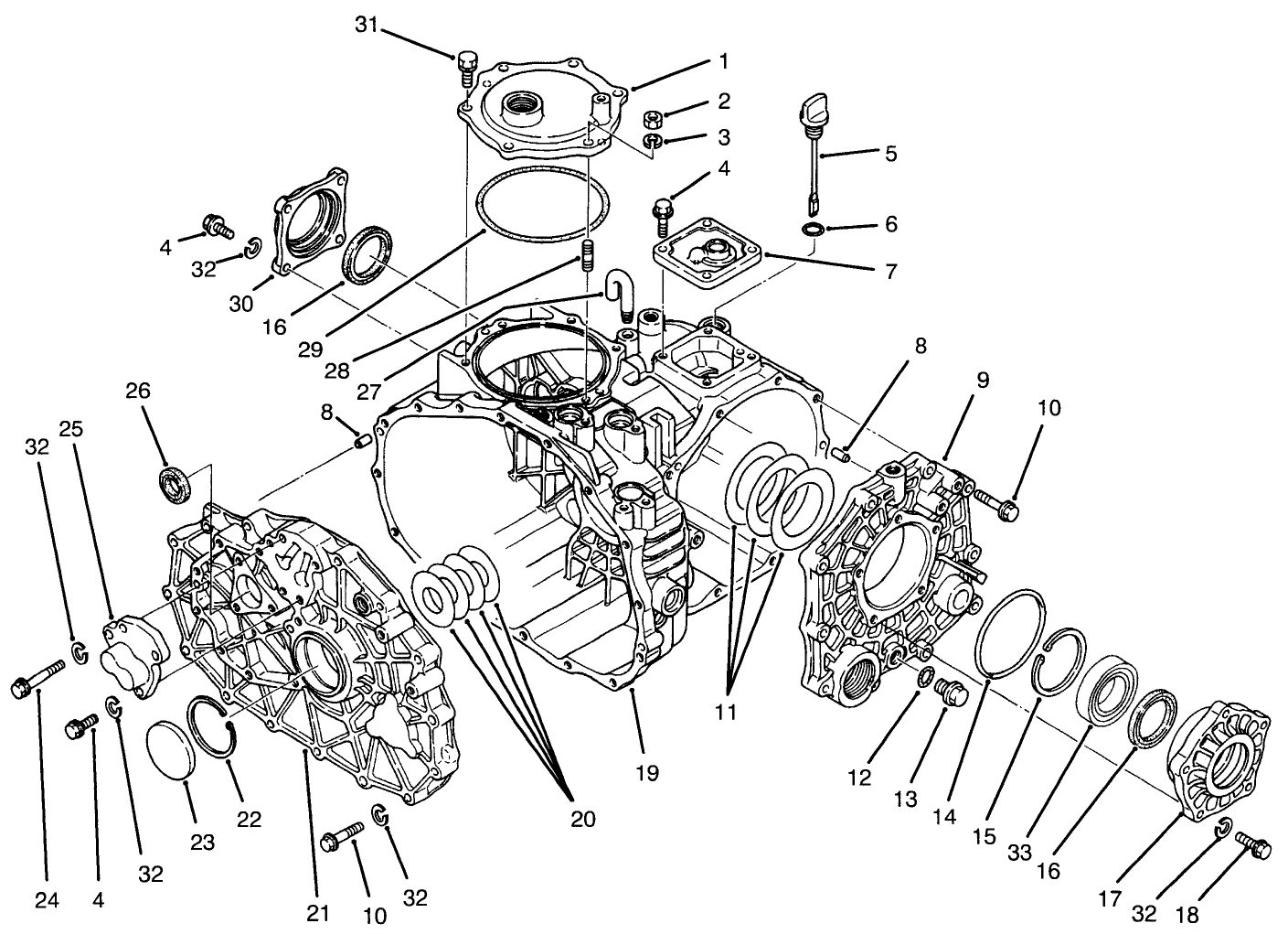 Transaxle Case Assembly