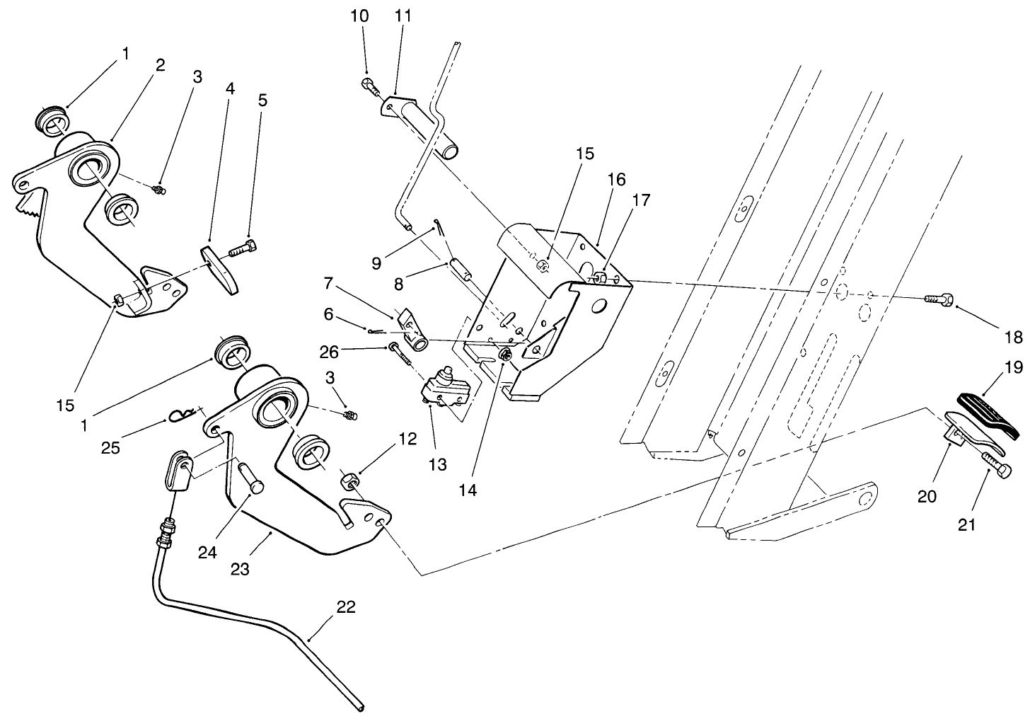 Steering Brake Assembly